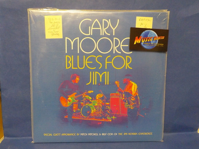 GARY MOORE - BLUES FOR JIMI M-/M- U.S 2012 1ST PRESS 2LP