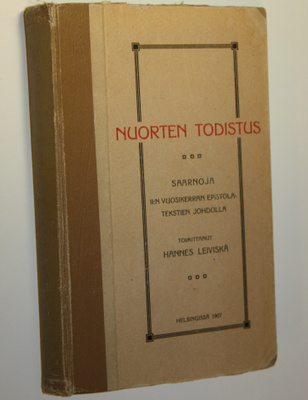 Hannes (toim.) Leiviskä : Nuorten todistus : saarnoja 2:n...
