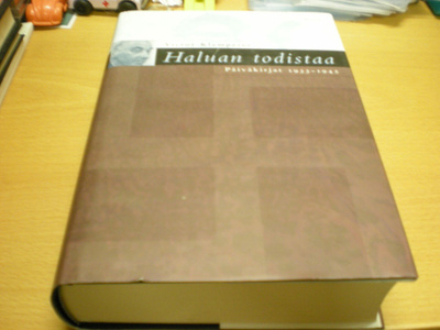 Victor Klemperer: Haluan todistaa - Päiväkirjat 1933-1945