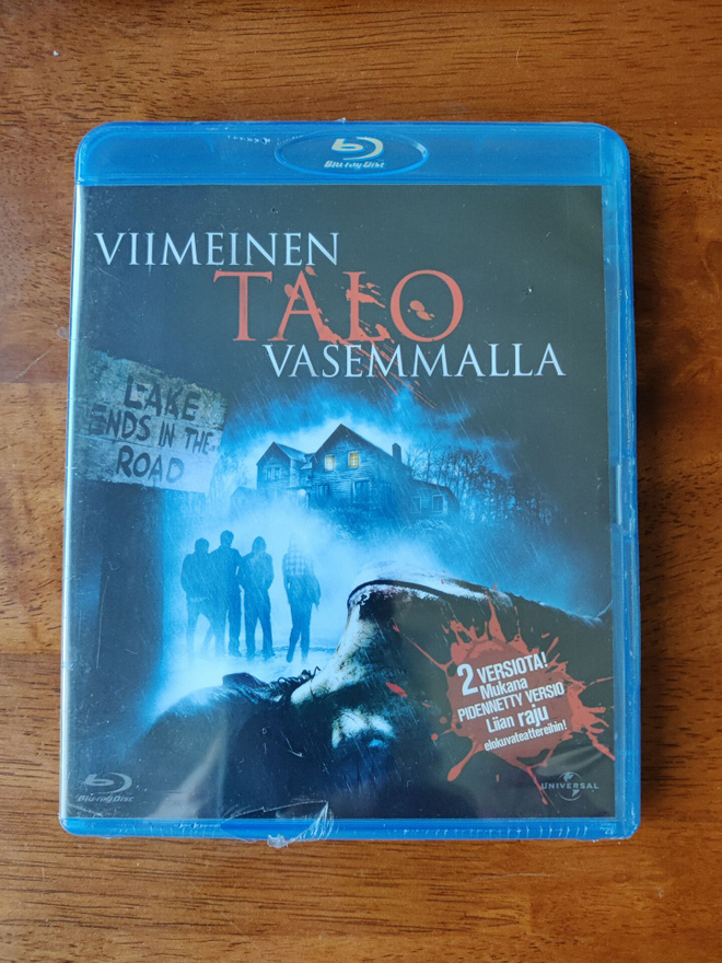 Viimeinen talo vasemmalla - Blu-ray - UUSI