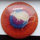 Frisbeegolfkiekko Innova Champion Rhyno Dyed rotta kuvio. - pikkukuva 1