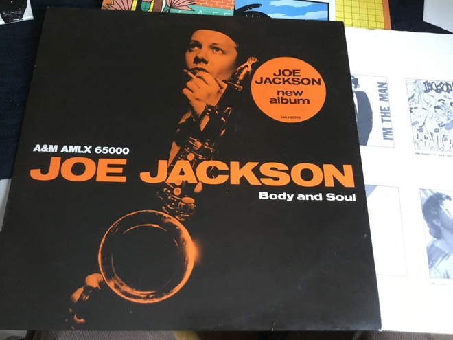 Joe Jackson Body and soul lp 1983 huippukiekko