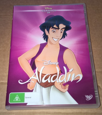 DISNEY ALADDIN CLASSIC 25 GENERAL E28890 DVD AUSTRALIA