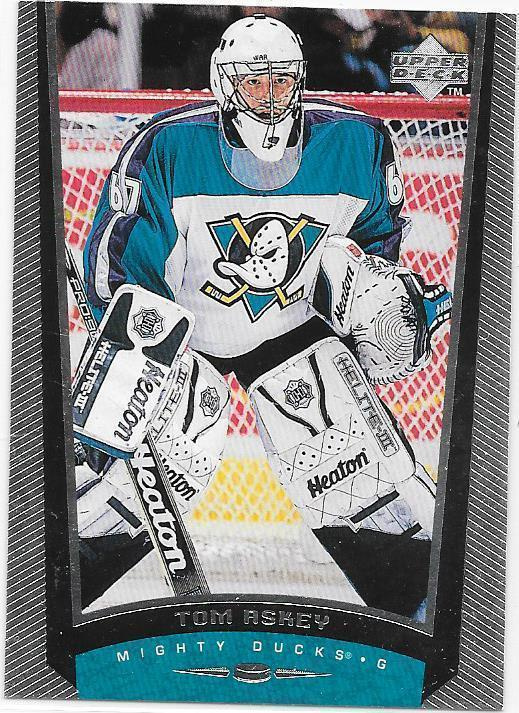 98-99 Upper Deck #36 Tom Askey Anaheim Ducks Jokerit MV RC