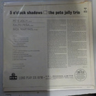 THE PETE JOLLY TRIO - 5 O'CLOCK SHADOWS EX+/EX+ LP - pikkukuva 2