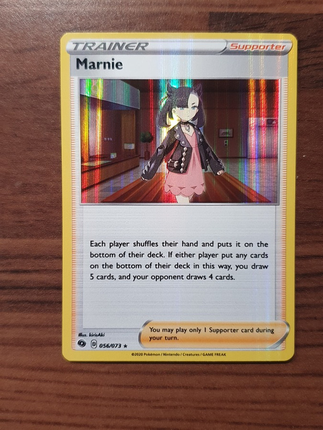 Pokemon Marnie 056/073 Holo Rare