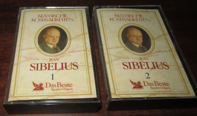 Jean Sibelius 1-2 Klassinen musiikki c-kasetit