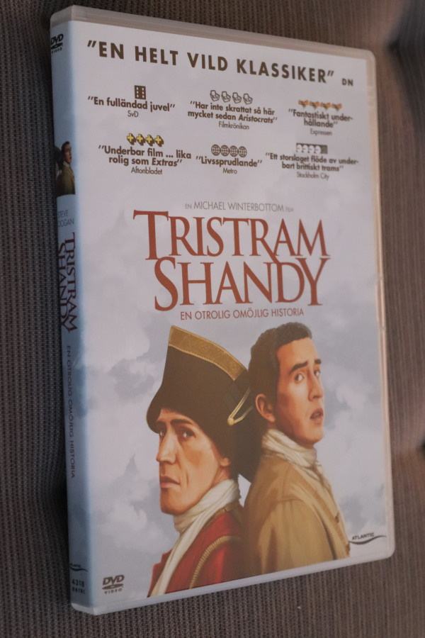 DVD Tristram Shandy Herrasmiehen paljastukset (2005)
