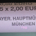 2009 SAKSA,Munchen 2 euro rulla EMU vuosiluku näkyy - pikkukuva 2