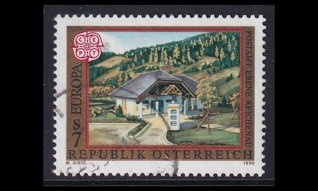 Itävalta 1989 o Europa postitoimistoja (1990)