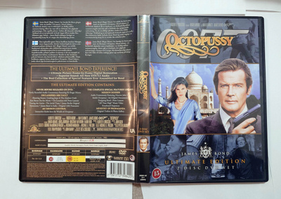 James Bond 007 Octopussy DVD suomitxt