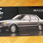 1981 Datsun 810 Maxima esite - iso - 12 sivua - KUIN UUSI - pikkukuva 2