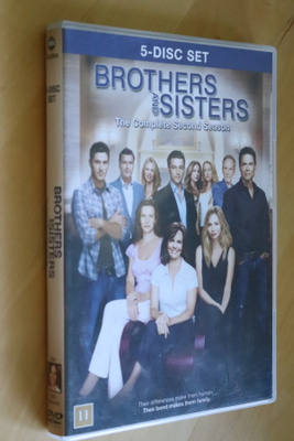 5DVD Perhesiteet Kausi 2 ( 2007 Brothers & Sisters )
