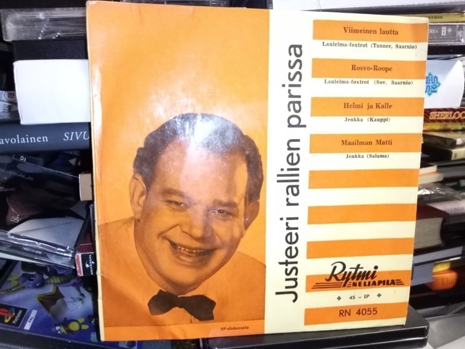 7"EP : JUSTEERI RALLIEN PARISSA ( SIS POSTIKULU)