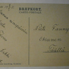 Öregrund, jaalat satamassa, veneitä, vanha väripk, p. 1911 - pikkukuva 2