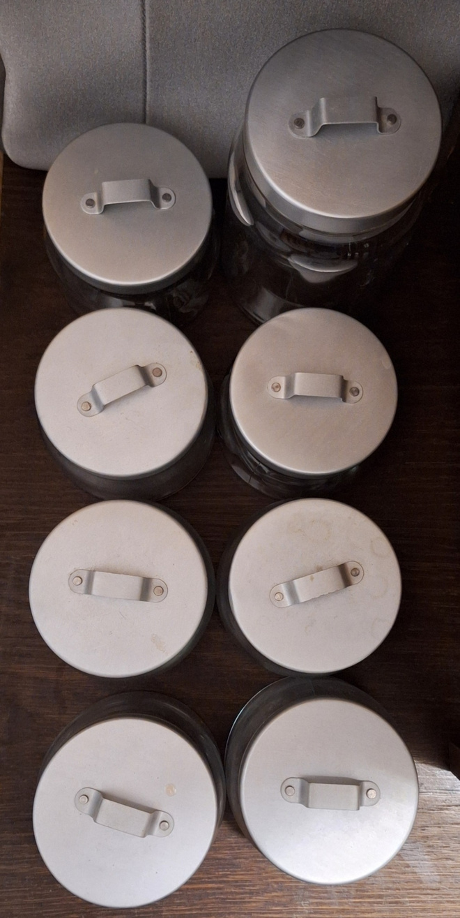 8x purkki Ikea lasipurkki säilytyspurkki 