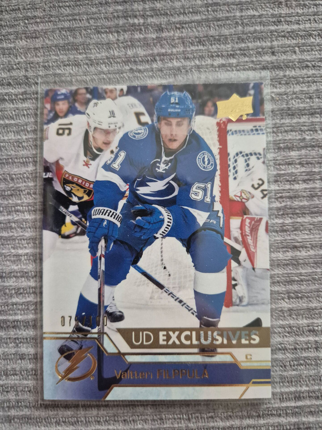 Valtteri Filppula - 2016-17 UD - UD Exclusives /100
