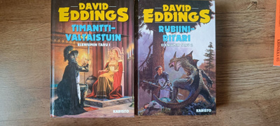 David Eddings Eleniumin taru 1 ja 2 kovakantiset