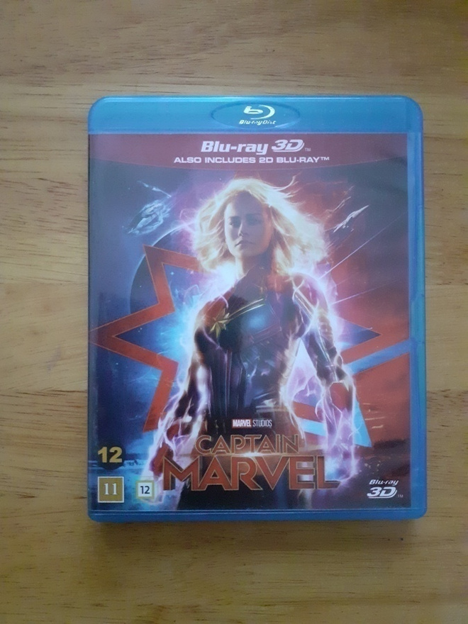 Captain Marvel 3D BLU-RAY