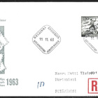 FDC 1963 Yleismerkki Tukinuitto 1,50 mk  LaPe 581 - pikkukuva 1