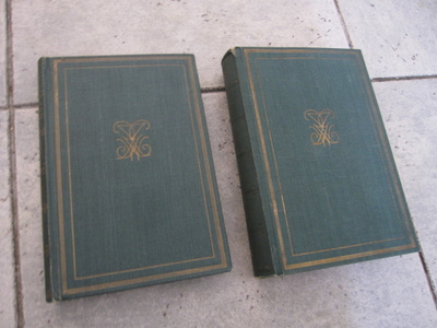 GOETHE ; 2 KIRJAA KERRALLA ( VANHOJA 1 & 2 PAINOS )