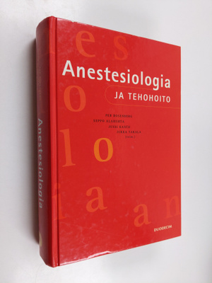 Per Rosenberg : Anestesiologia ja tehohoito