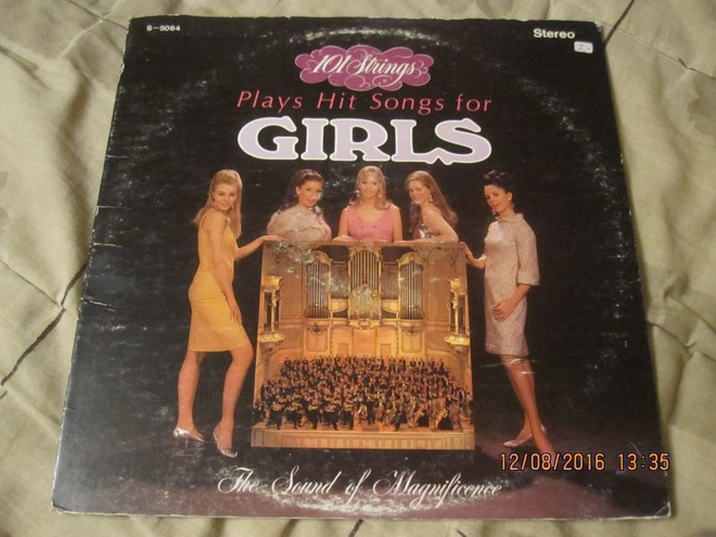 101-Strings-Play-Hit-Songs-For-Girls lp-levy