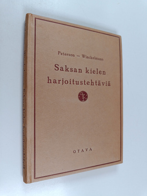 Elly Peterson : Saksan kielen harjoitustehtäviä ja vuosie...