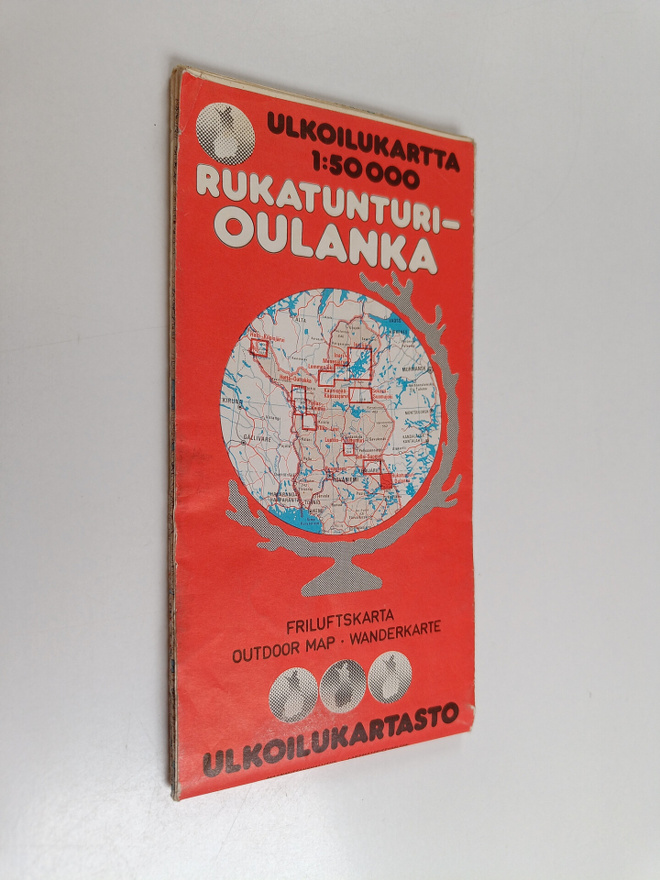 Ulkoilukartta : Rukatunturi-Oulanka 1:50 000