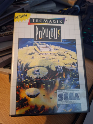 Sega Master System Populous CIB
