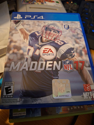 PS4 Madden NFL 17