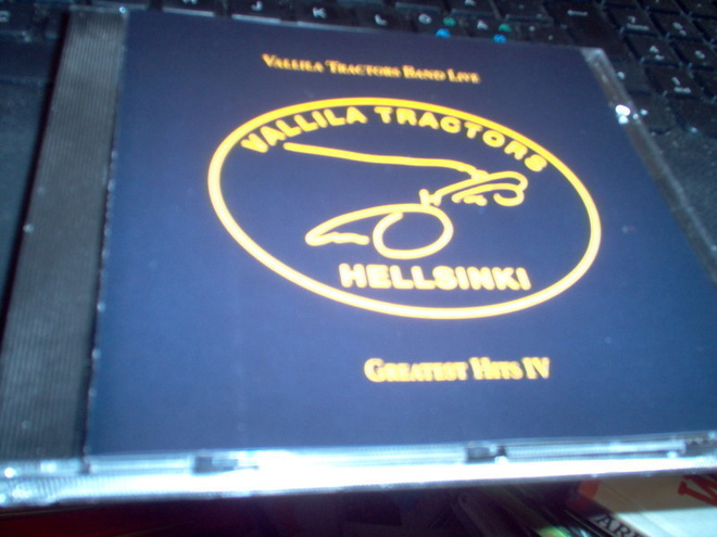 CD : Vallila Tractors Band : Live Greatest Hits IV