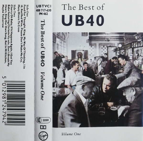 UB40 – The Best Of UB40 - Volume One C-kasetti