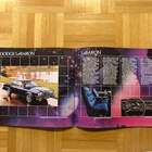 Esite Dodge mallisto 1982: LeBaron, Mirada ym - pikkukuva 4