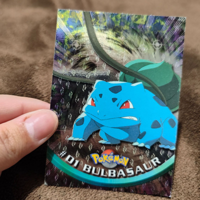 Bulbasaur topps tekno chrome #01 Pokemon