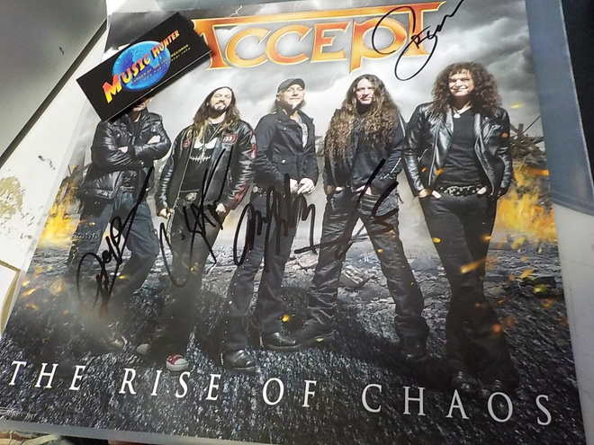 ACCEPT RISE OF CHAOS INSERTTI NIMMAREILLA