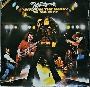 WHITESNAKE Live... In The Heart Of The City 2 LP