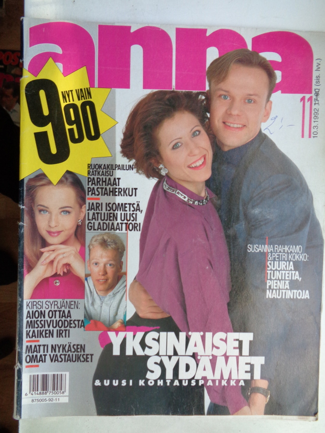 Anna lehti Nro 11/1992 (30.6)