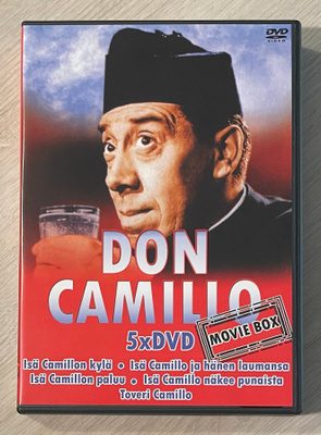Isä Camillo (Don Camillo) -kokoelma (1952-1965) 5DVD