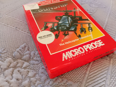 Gunship C64 CIB