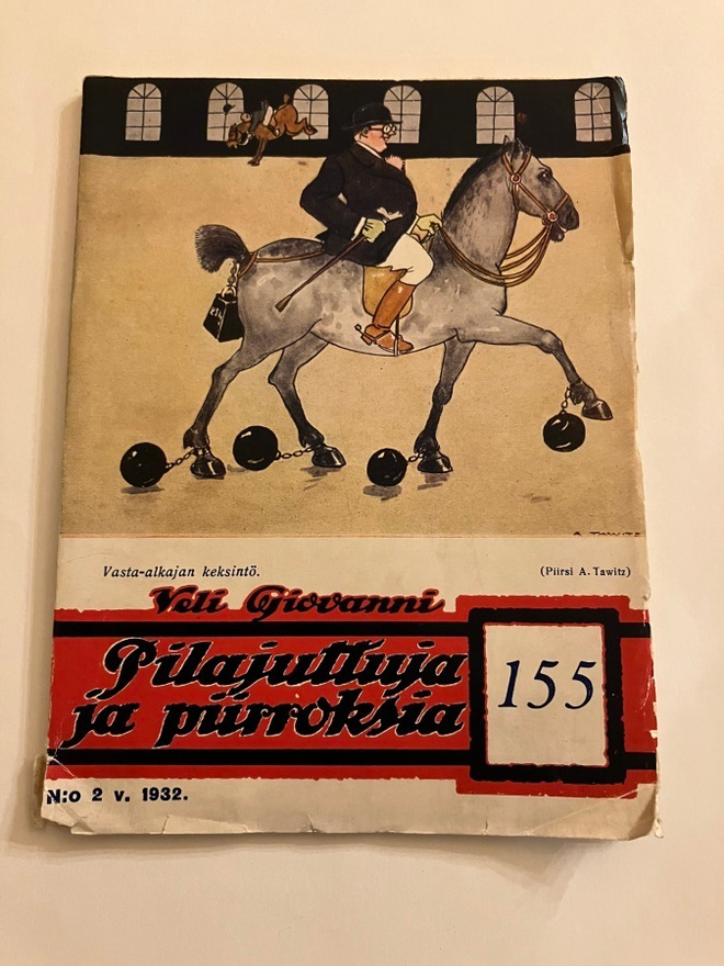 Veli Giovanni : Pilajuttuja ja piirroksia 155