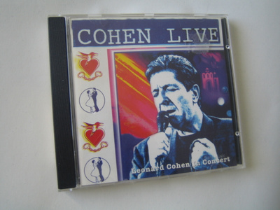 Leonard Cohen In Consert ( Cohen Live CD)