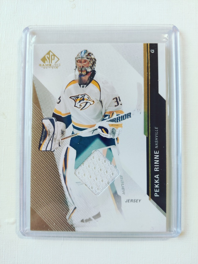 Pekka Rinne - 14-15 SP Game-Used Jersey