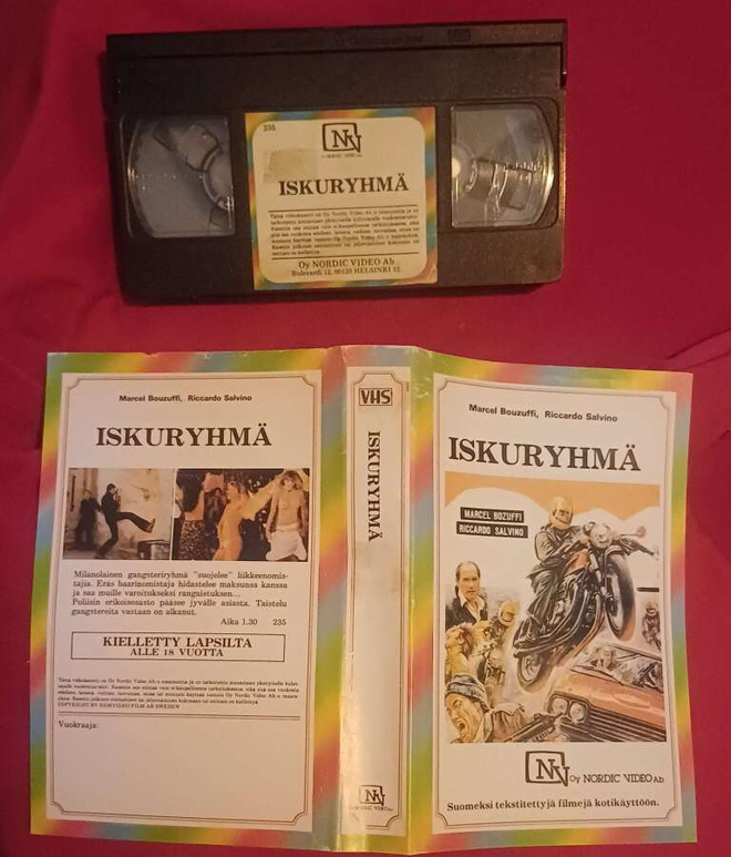 Iskuryhmä (Nordic Sateenkaari) vhs Fix