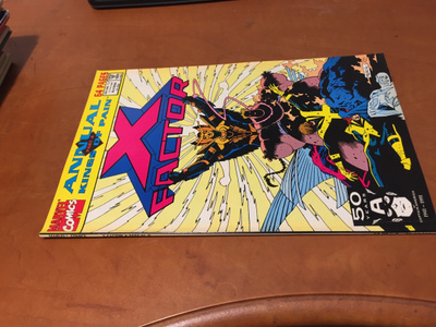MARVEL X FACTOR ANNUAL 6/1991 HYVÄ
