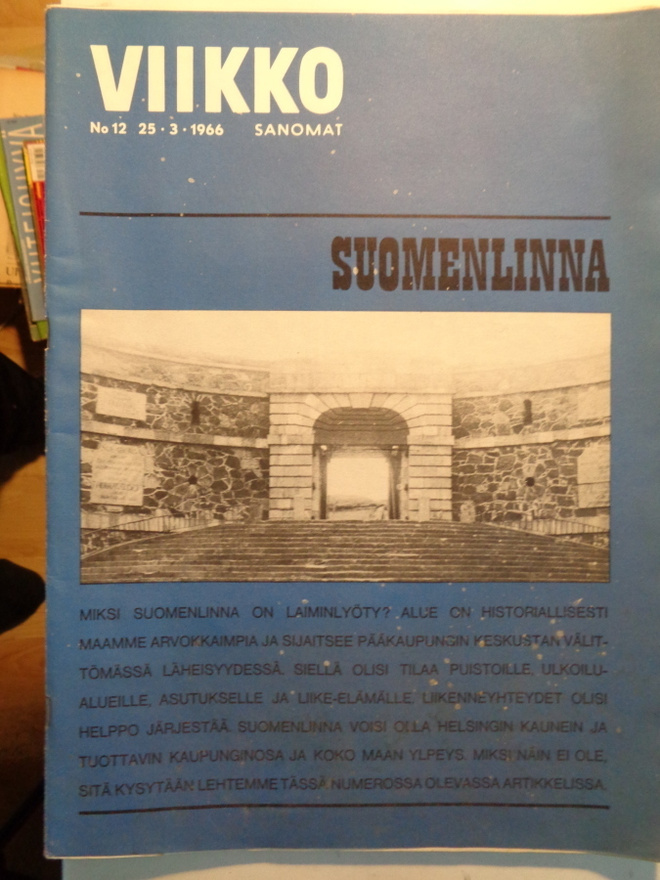 Viikkosanomat Nro 12/1966 (25.10)
