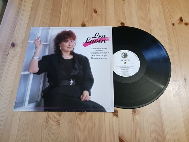 Lea Laven – Lea Laven lp orig 1987 Nimmari upea