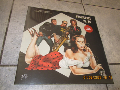 Hurriganes: 10/80 - 2x LP- Red Vinyl – AVAAMATON/UUSI