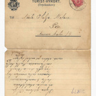 # 23582 # Turist Vykort Gefle - Porissa 1906 - 2 kuvaa - pikkukuva 1