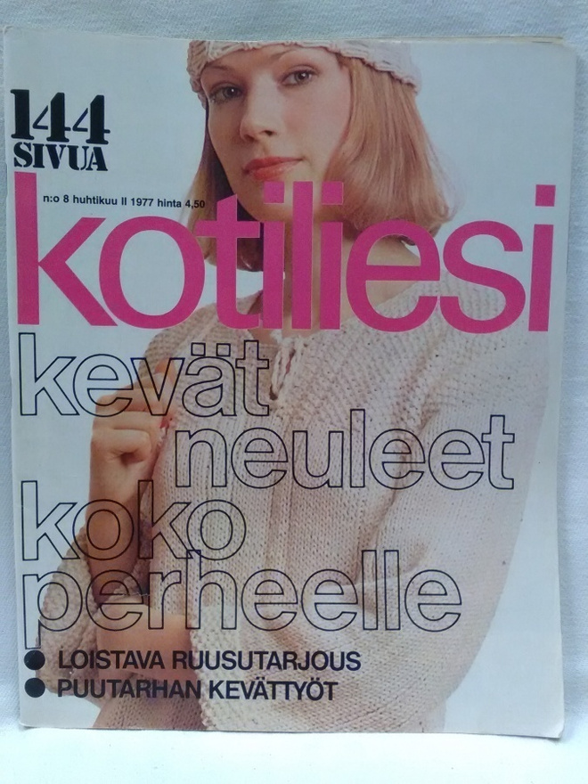 Kotiliesi No 8 huhtikuu 1977